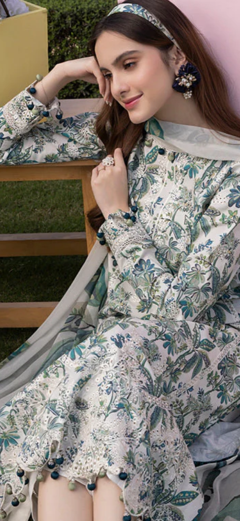 SWISS LAWN Unstich 3pcs ( B&A )