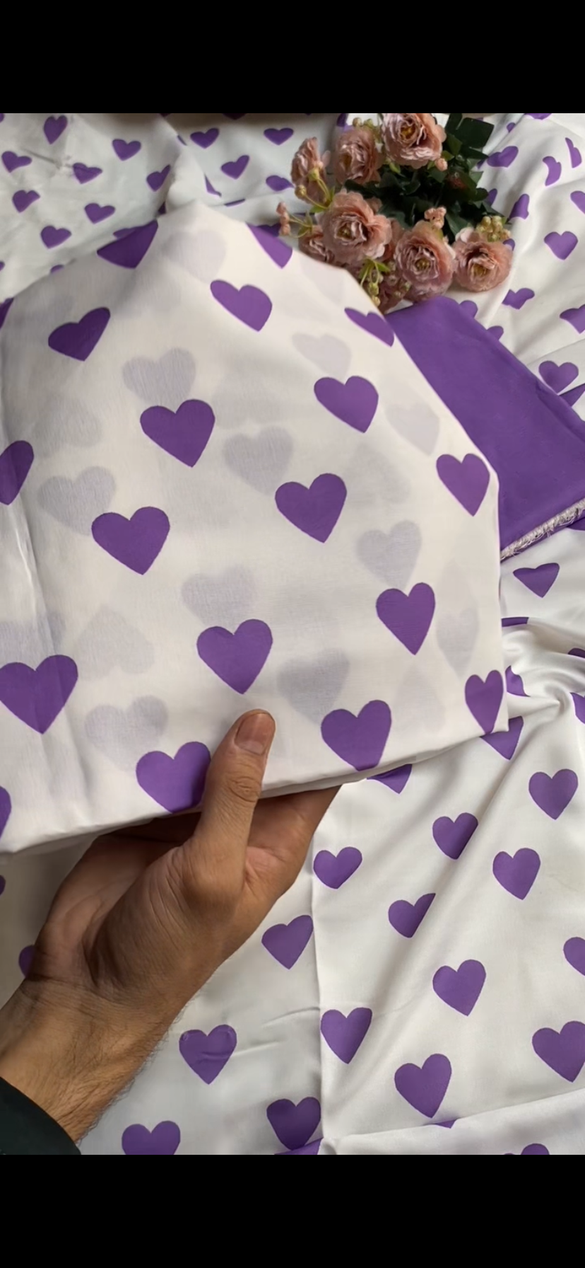 SWISS LAWN Unstich 2pec ( PURPLE HEART )