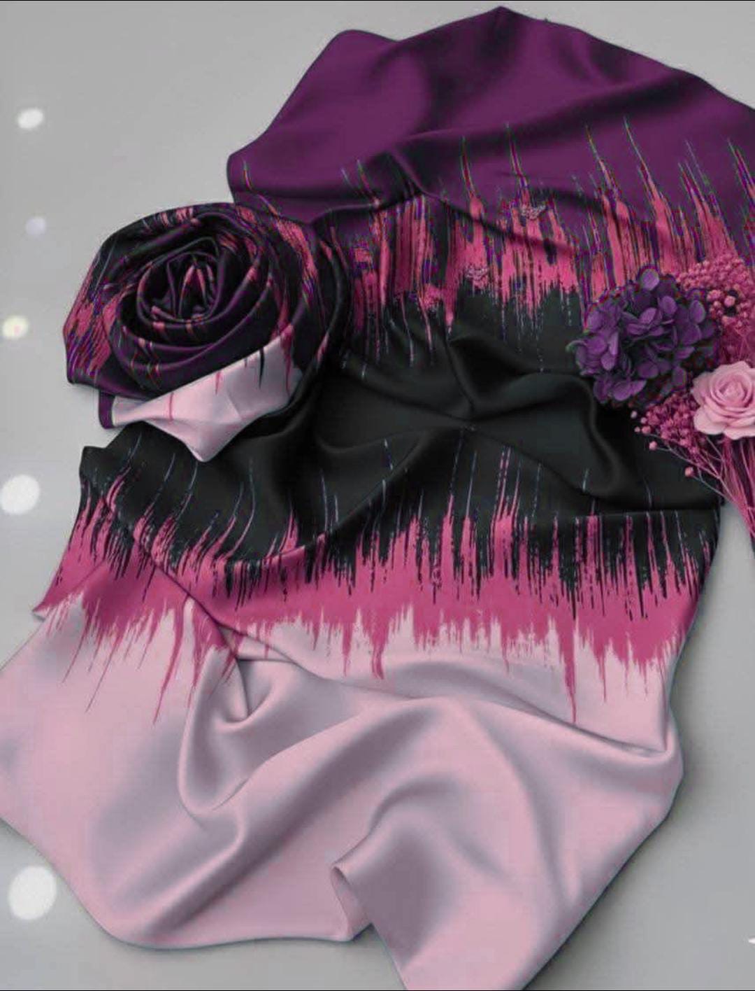 DIGITAL PRINT SHALMOZE SILK 3 PCS