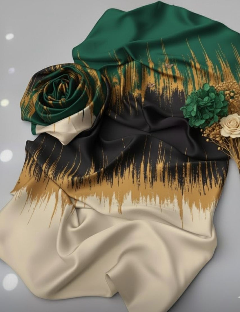 DIGITAL PRINT SHALMOZE SILK 3 PCS