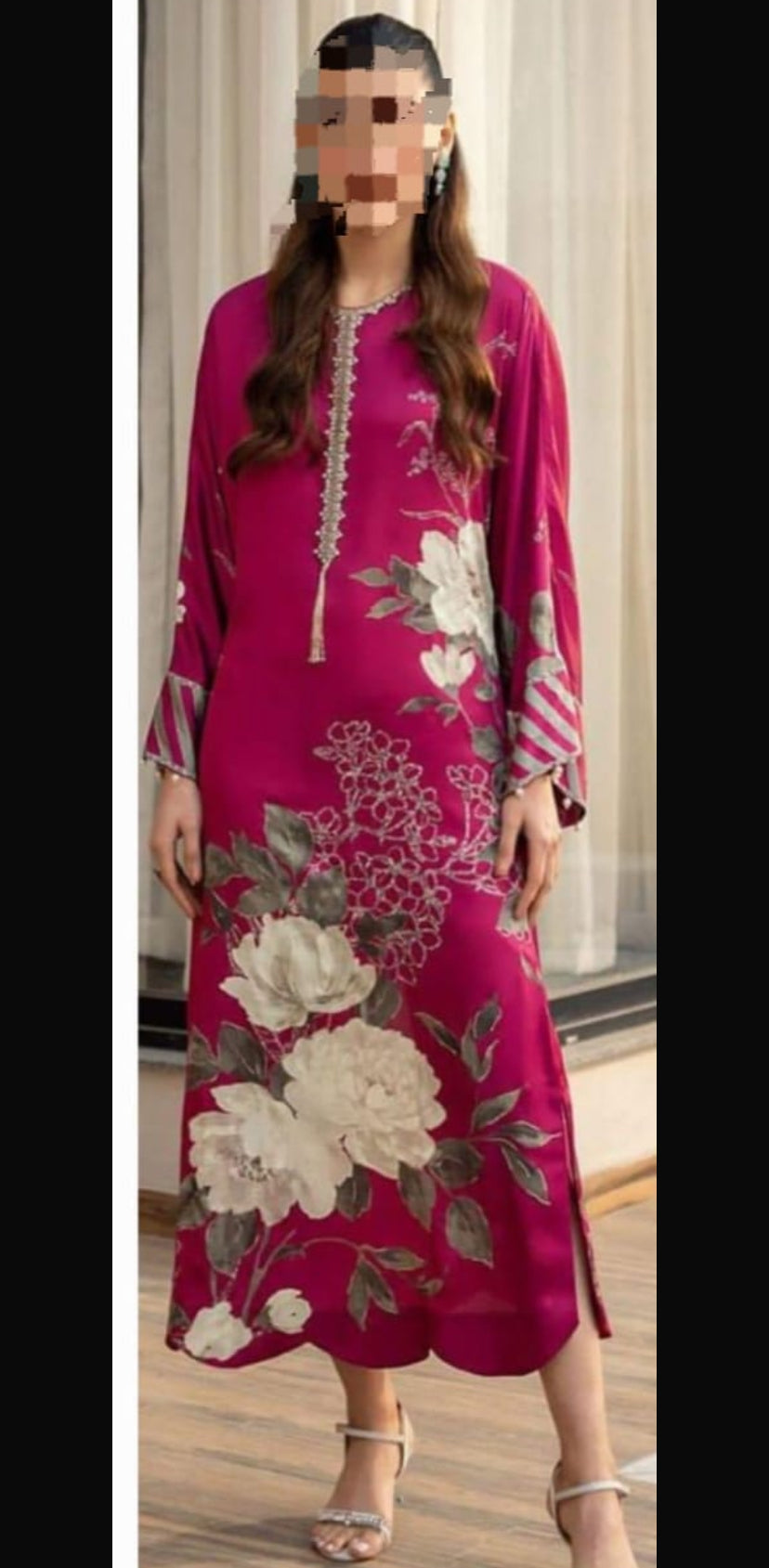 DIGITAL PRINT SHALMOZE SILK 3 PCS