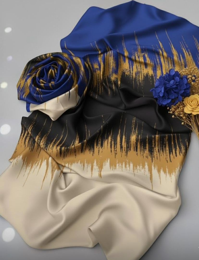 DIGITAL PRINT SHALMOZE SILK 3 PCS
