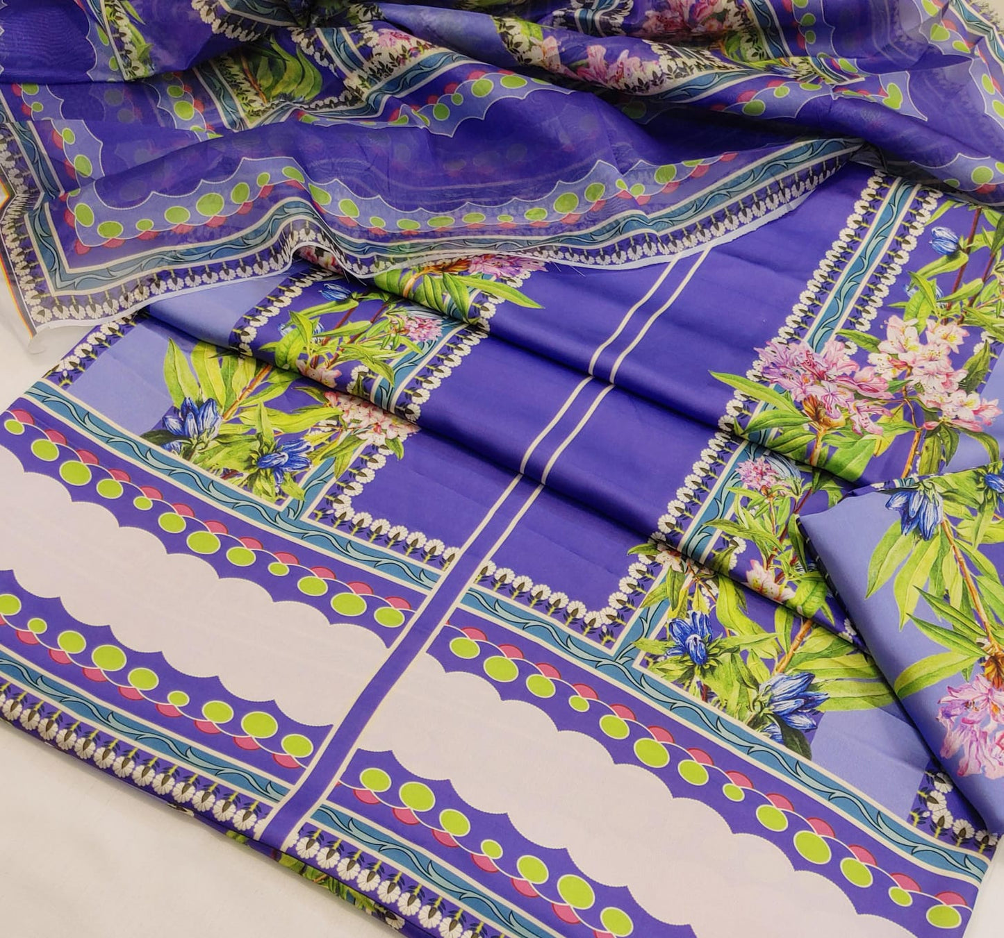 DIGITAL PRINT SHALMOZE SILK 3 PCS