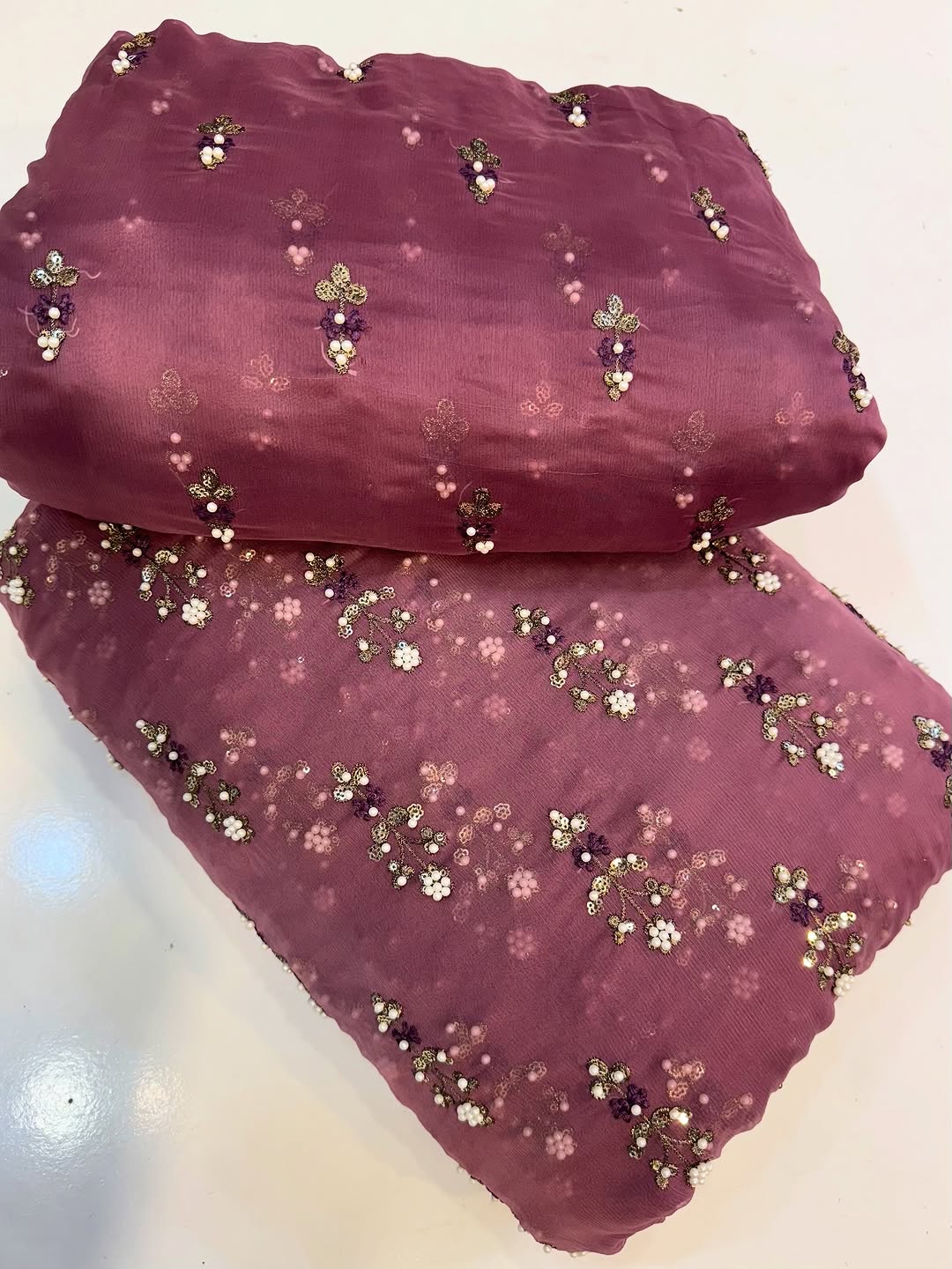 FLOWER PULLS BUNCH CHIFFON [peyazi] 3 pec