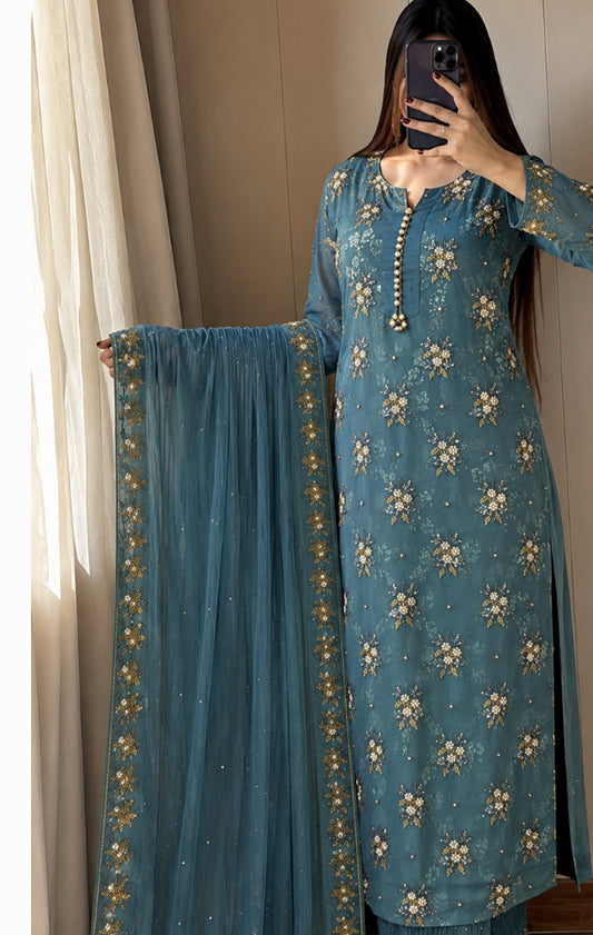 CHIFFON PULLS BUNCH [ mint green ]