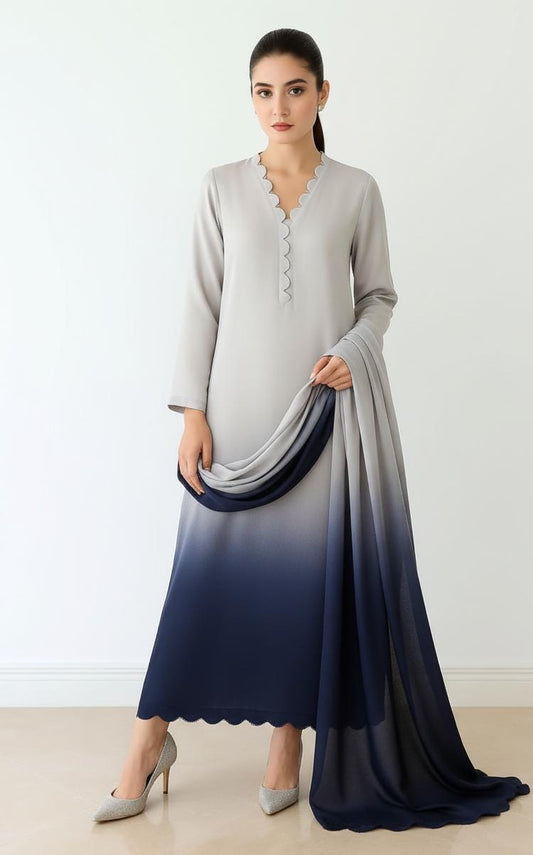 DIGITAL PRINT SHALMOZE SILK 3 PCS