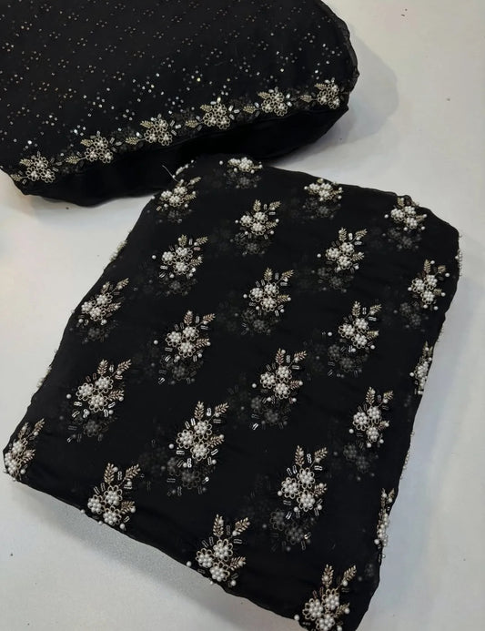 CHIFFON PULLS BUNCH [ black ] 3 pec