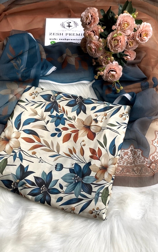 SWISS LAWN Unstich 3pcs ( MULTI )