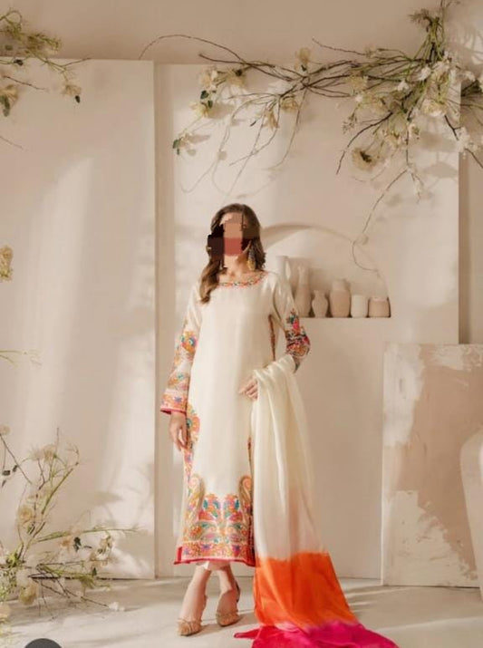 DIGITAL PRINT SHALMOZE SILK 3 PCS
