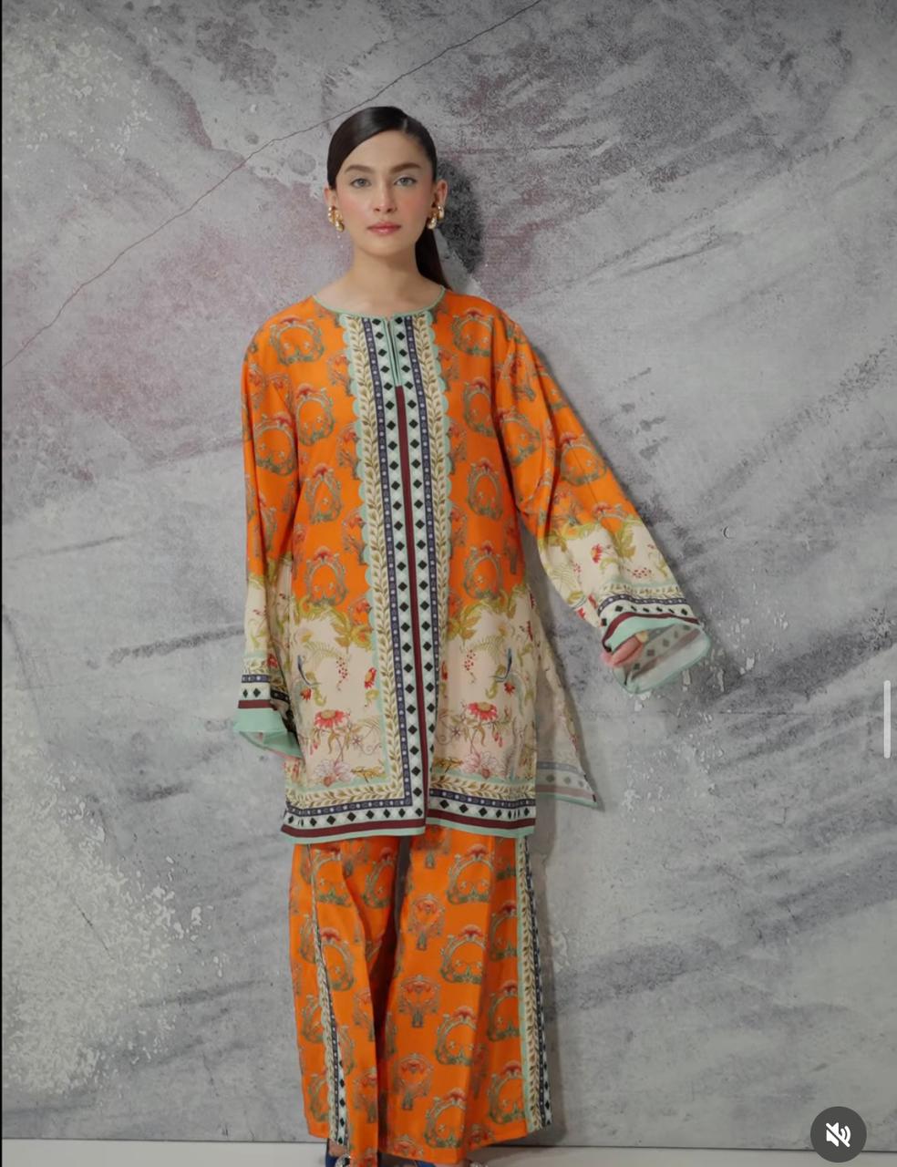 DIGITAL PRINT SHALMOZE SILK 3 PCS