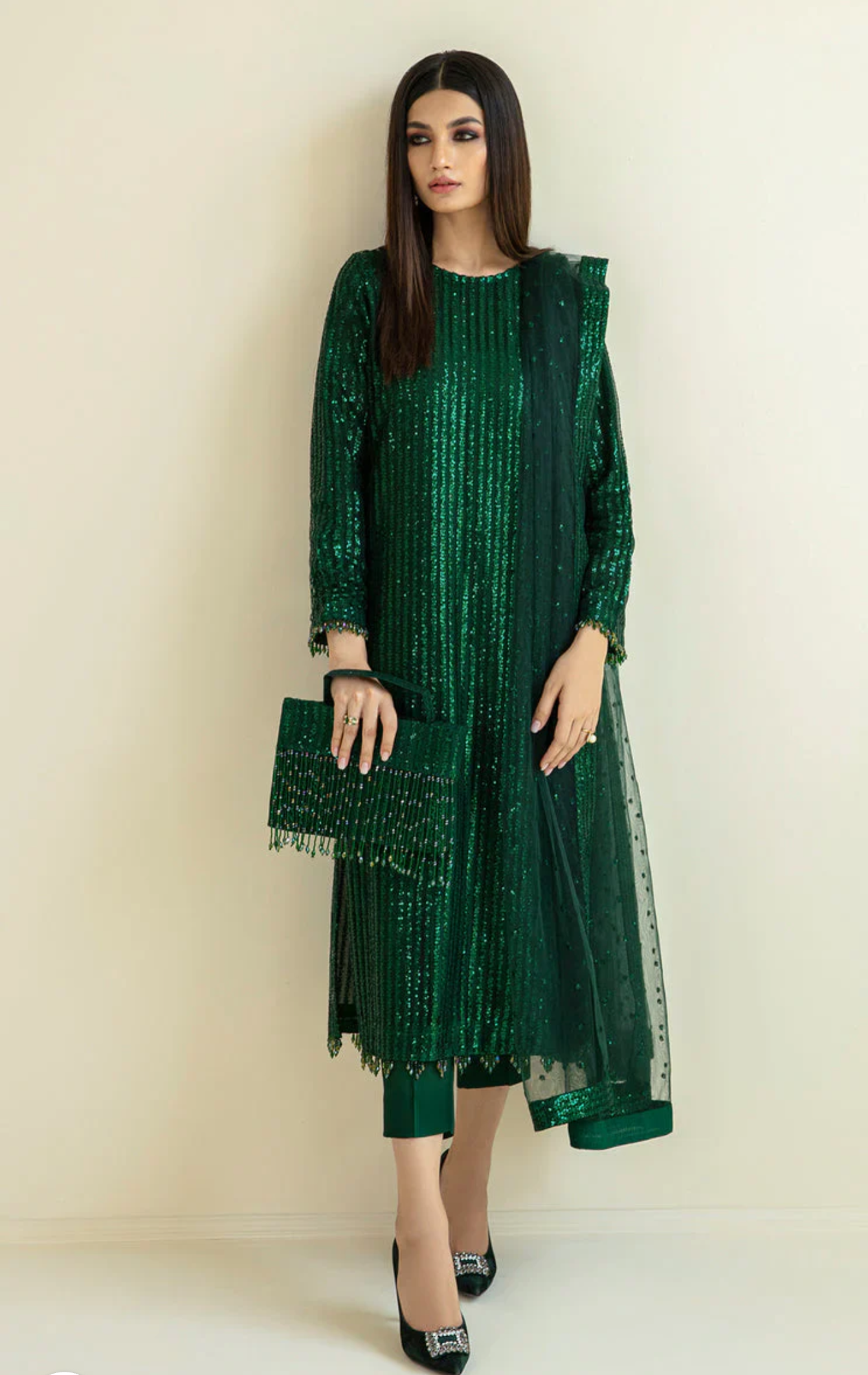 Baroque Green Formal - Replica
