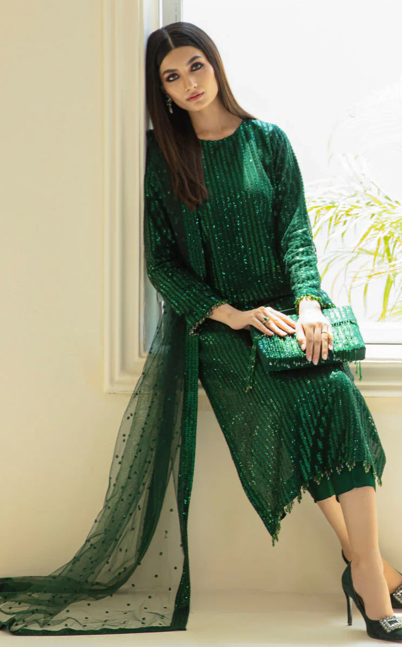 Baroque Green Formal - Replica