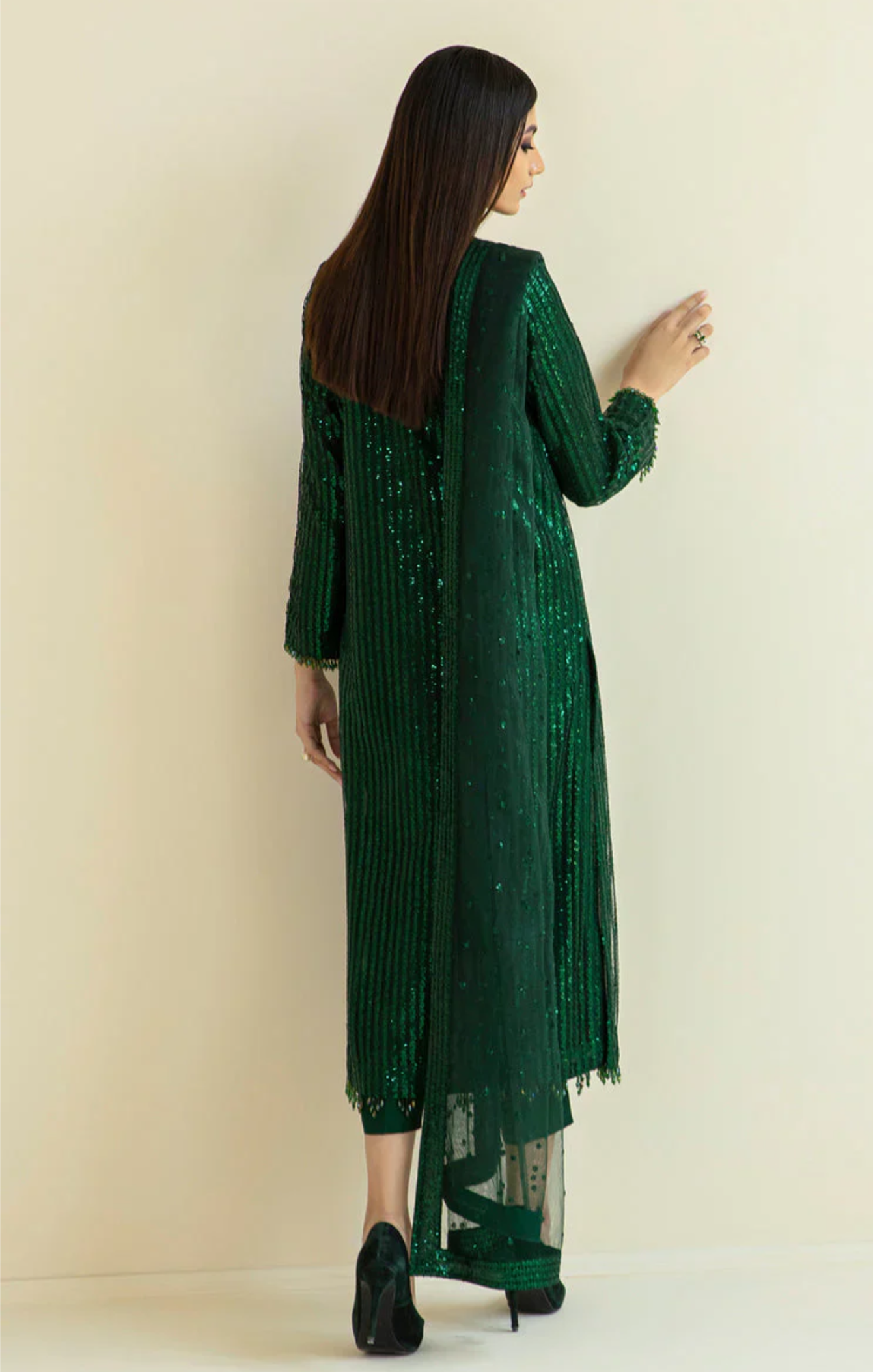 Baroque Green Formal - Replica