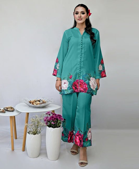 DIGITAL PRINT SHALMOZE SILK 3 PCS