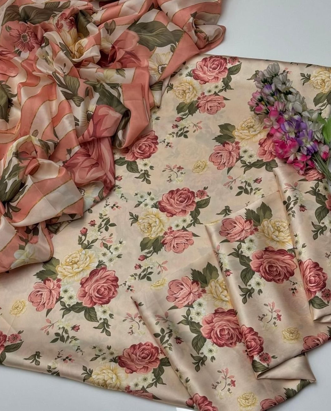 DIGITAL PRINT SHALMOZE SILK 3 PCS