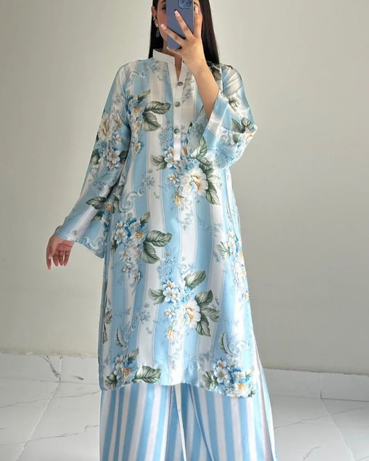 DIGITAL PRINT SHALMOZE SILK 3 PCS