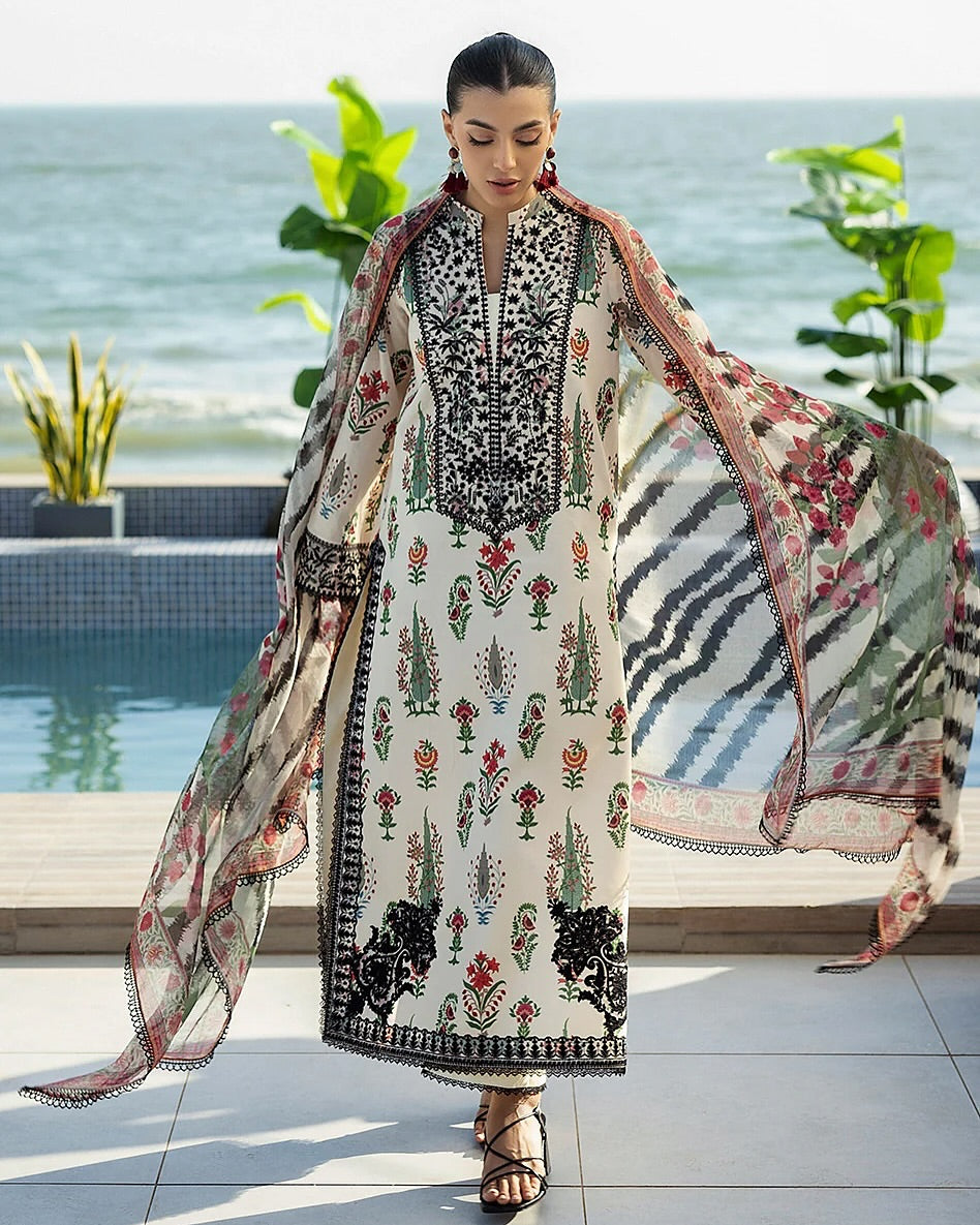 DIGITAL PRINT SHALMOZE SILK 3 PCS