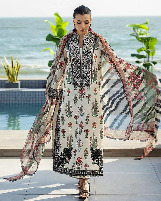 DIGITAL PRINT SHALMOZE SILK 3 PCS