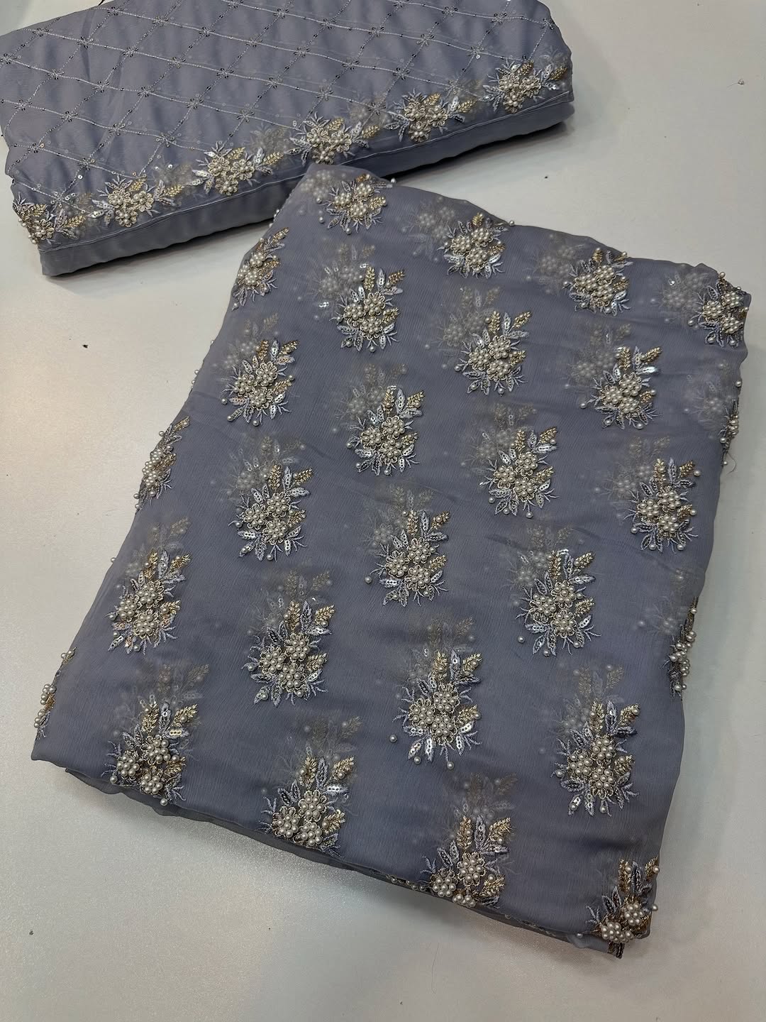 CHIFFON PULLS BUNCH [ GRAY ]