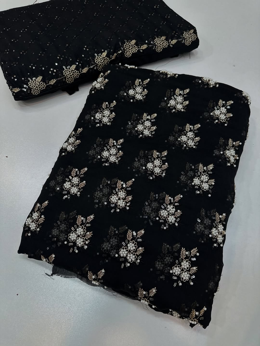 CHIFFON PULLS BUNCH [ black ]