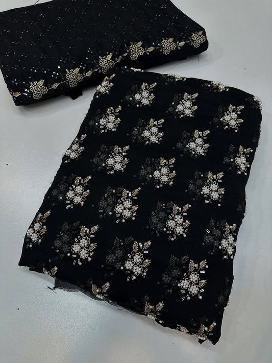 CHIFFON PULLS BUNCH [ black ]