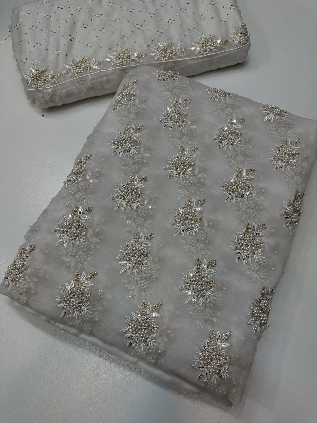 CHIFFON PULLS BUNCH [ WHITE ]